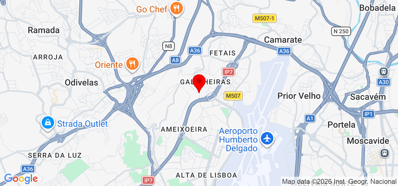 RG Engenharia - Lisboa - Lisboa - Mapa