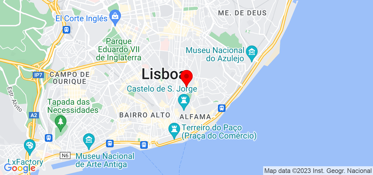Alexis Hildenbrand - Lisboa - Lisboa - Mapa