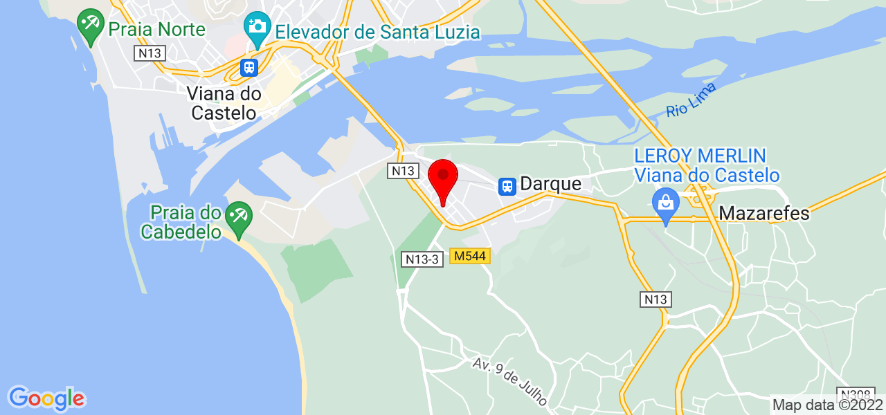 TOLDOS SEARA, Ld&ordf;. - Viana do Castelo - Viana do Castelo - Mapa