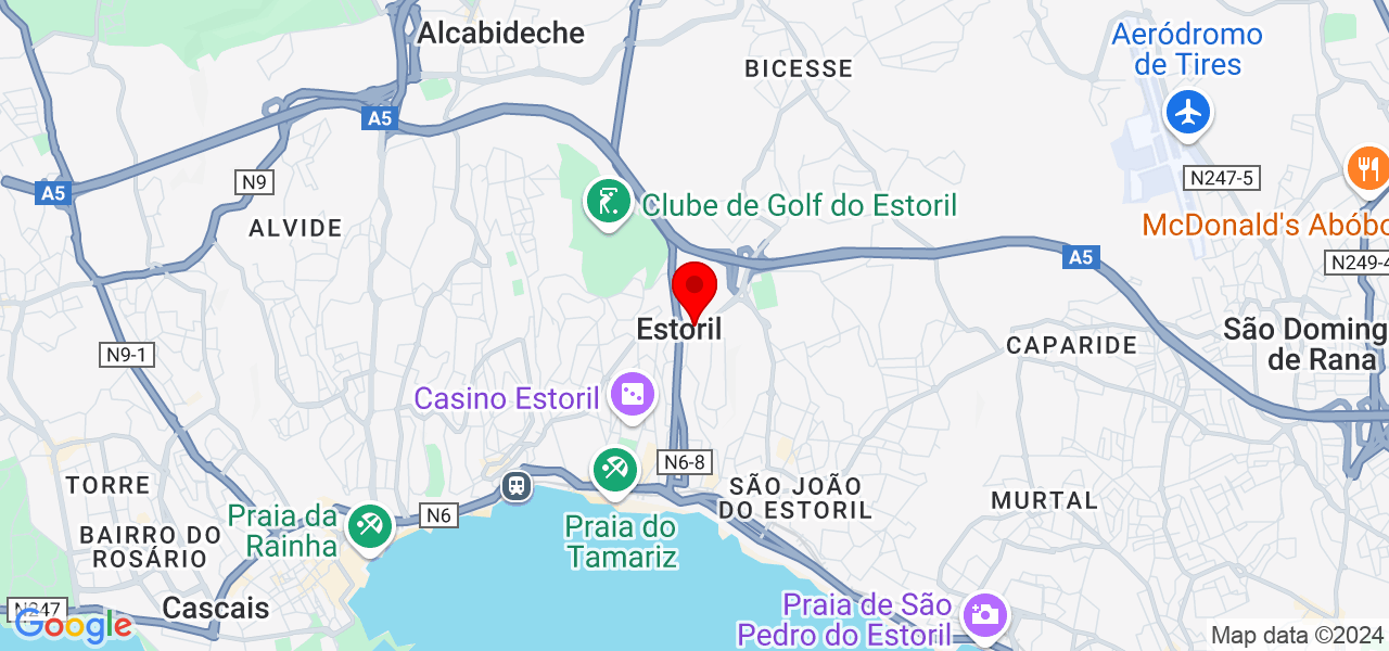 Abdullah Alagmawy - Lisboa - Cascais - Mapa
