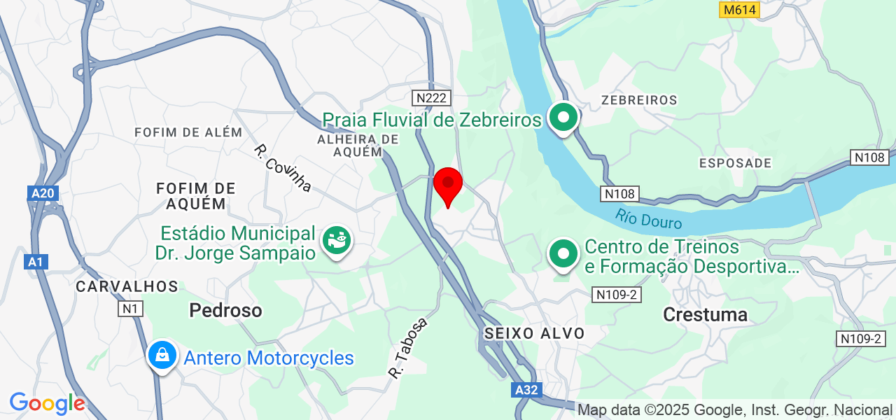 Marco Ferreira - Porto - Vila Nova de Gaia - Map