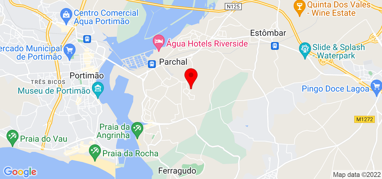 Monaliza - Faro - Lagoa - Mapa