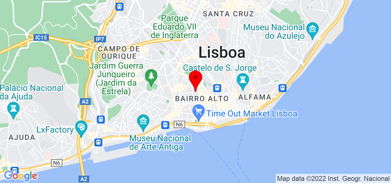 Murilo Guimar&atilde;es - Lisboa - Lisboa - Mapa