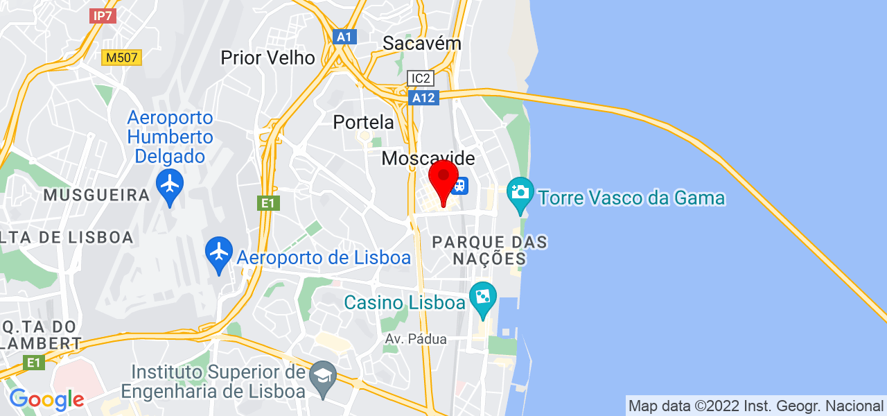 Paulo Jos&eacute; - Lisboa - Loures - Mapa