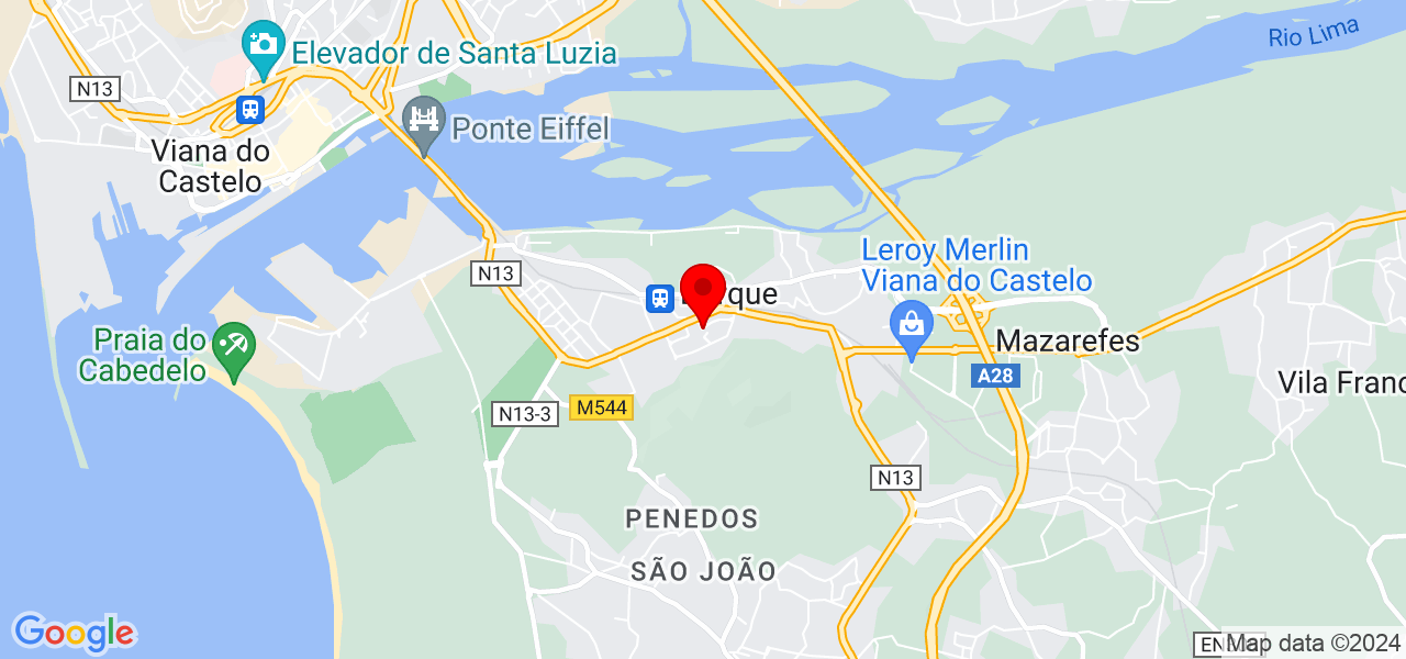 Amilton Neves - Viana do Castelo - Viana do Castelo - Mapa
