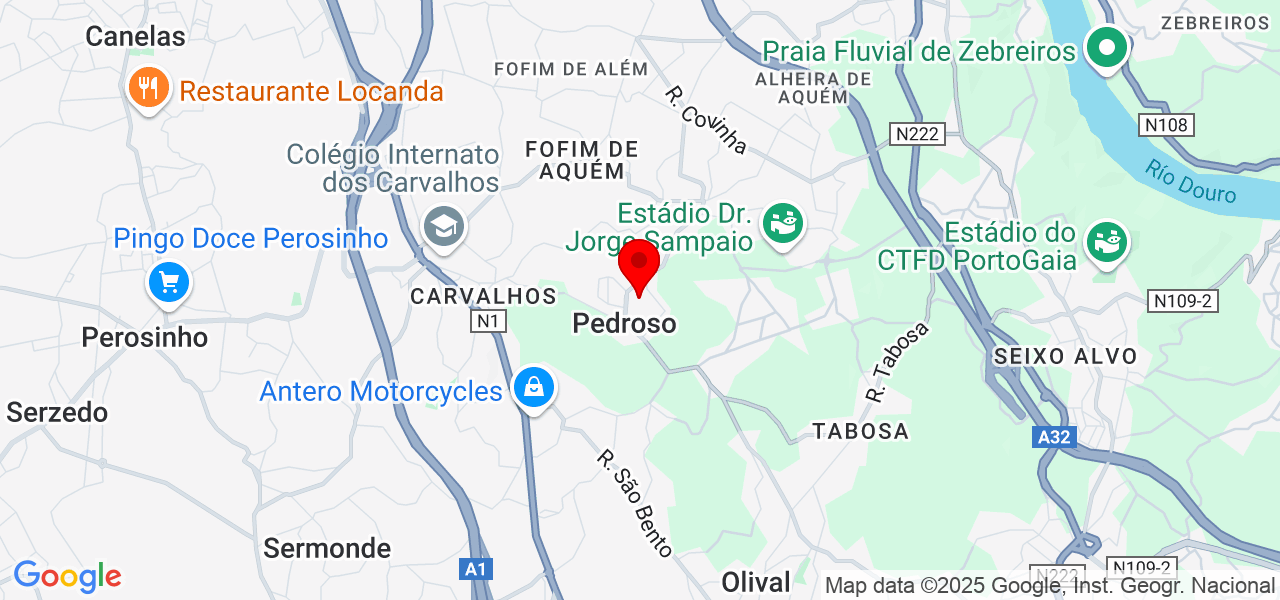 CS Repair - Porto - Vila Nova de Gaia - Map