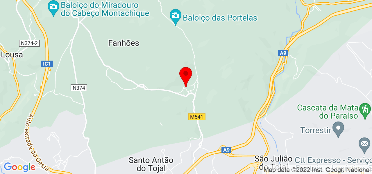 Miguel Mendes - Lisboa - Loures - Mapa