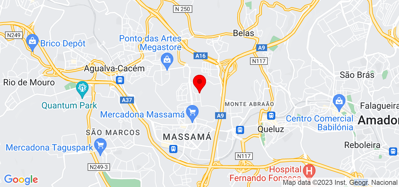 Rosinda Trindade - Lisboa - Sintra - Mapa