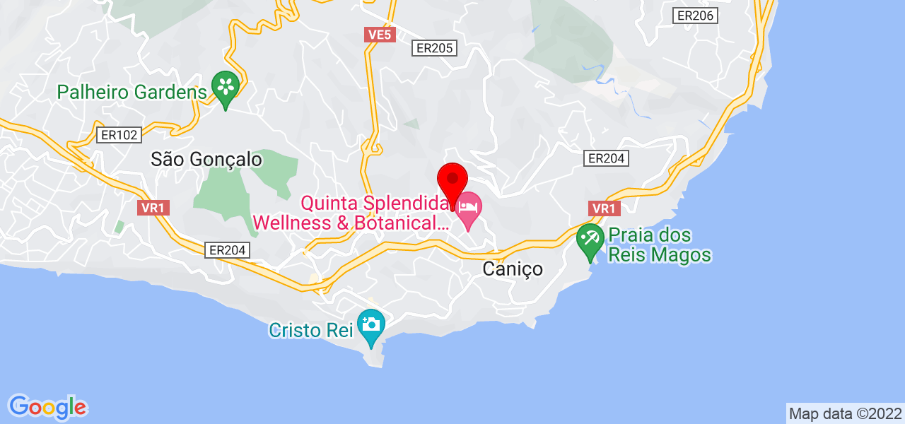 Cortez Constru&ccedil;&otilde;es - Madeira - Santa Cruz - Mapa