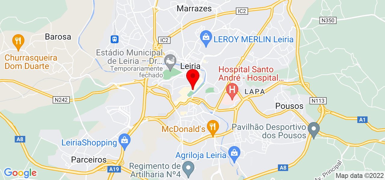Erick - Leiria - Leiria - Mapa