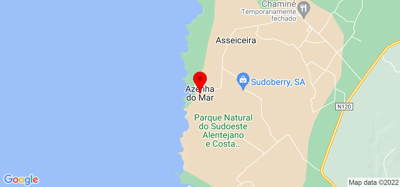 Danilo - Beja - Odemira - Mapa