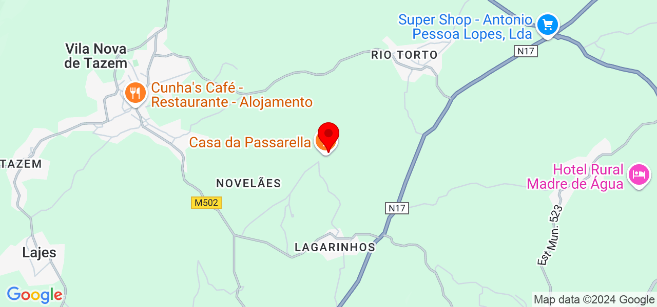 ODL - Artes Gr&aacute;ficas - Guarda - Gouveia - Map