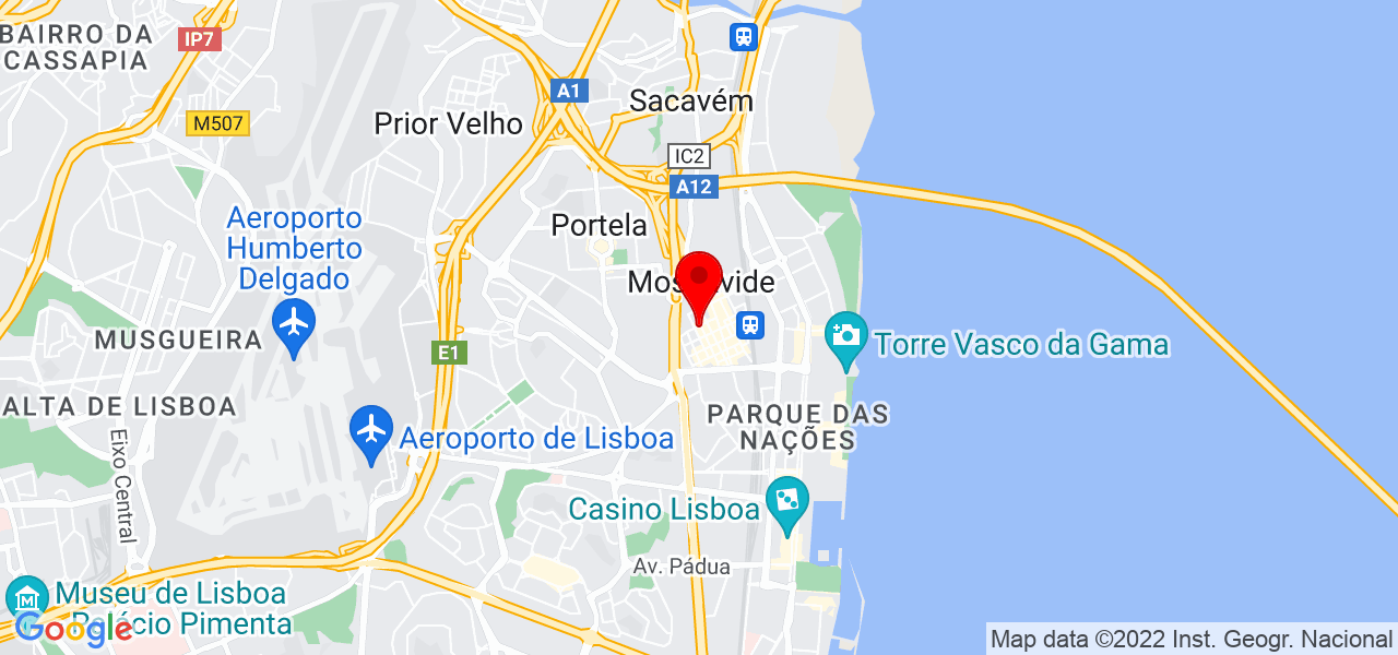Liliana Brazuna - Lisboa - Loures - Mapa