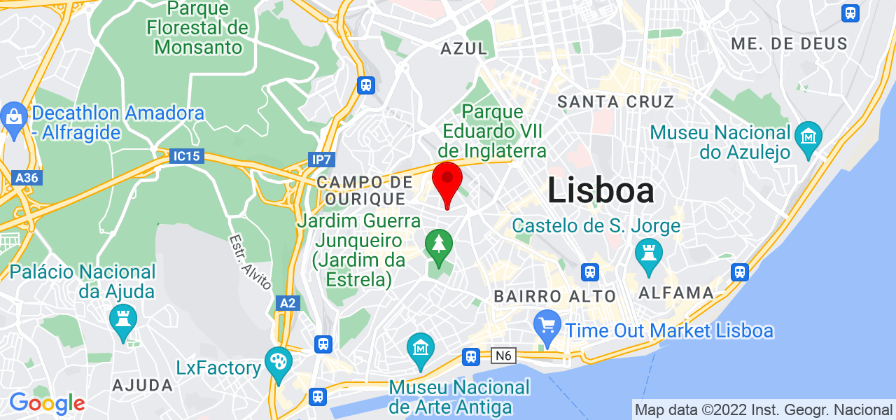 Pedro Gonçalves - Lisboa - Lisboa - Mapa