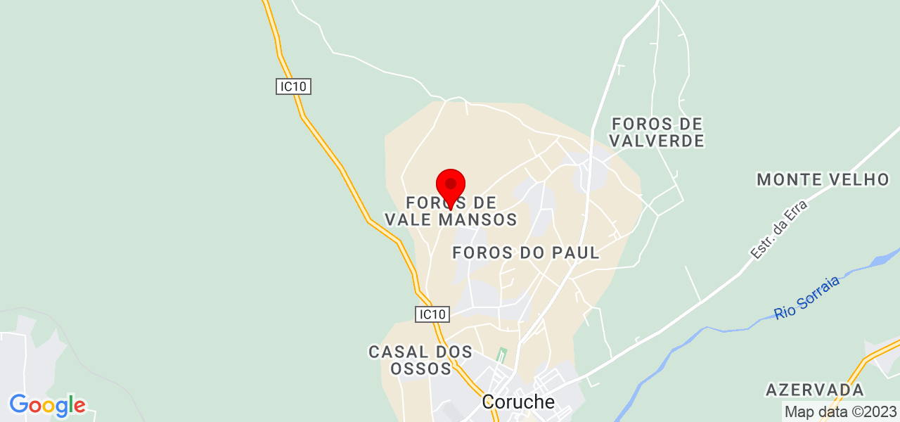Mariana - Santarém - Coruche - Mapa