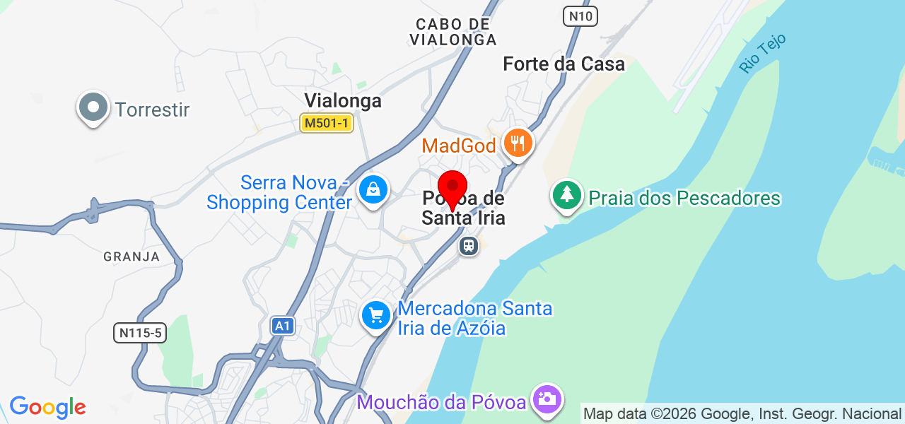 Invicta cleaning - Lisboa - Vila Franca de Xira - Mapa