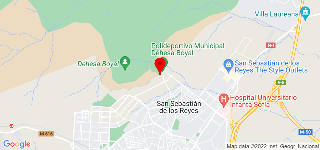 Patricia - Comunidad de Madrid - San Sebastián de los Reyes - Mapa