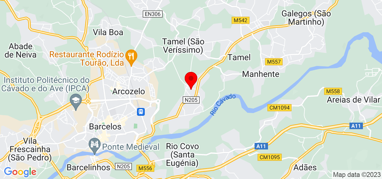 MadeFY Solu&ccedil;&atilde;o de TI - Braga - Barcelos - Mapa