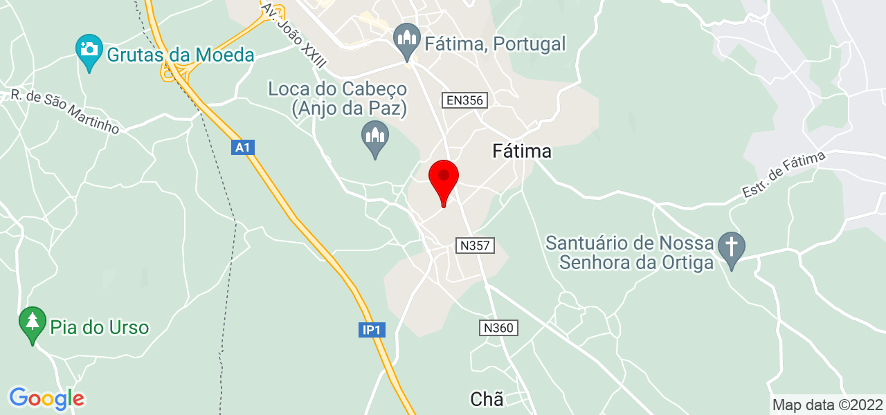 C&eacute;sar Frade - Santarém - Ourém - Mapa