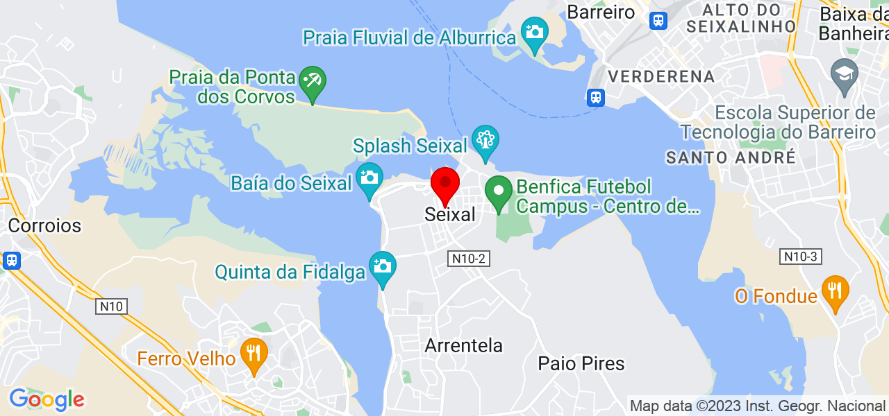 Telma Petsitting - Setúbal - Seixal - Mapa