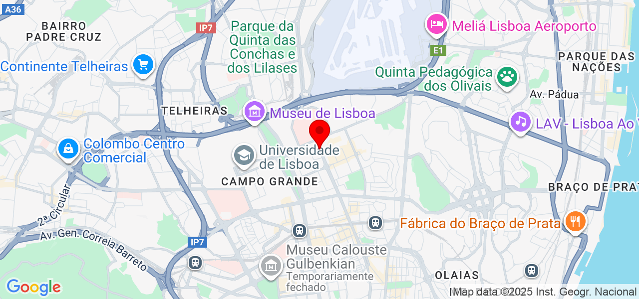 LF Carpintaria - Lisboa - Lisboa - Karte