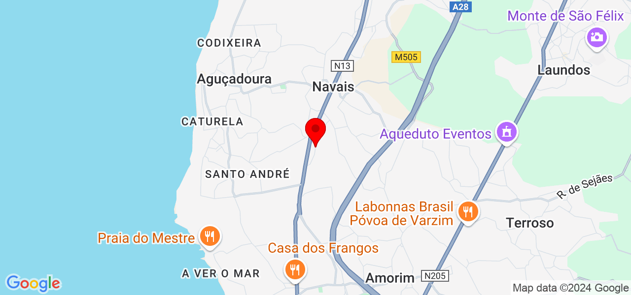 Lucas - Porto - Póvoa de Varzim - Map
