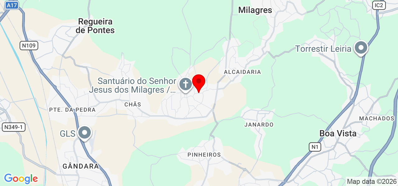 Bianca Villas Boas - Leiria - Leiria - Mapa