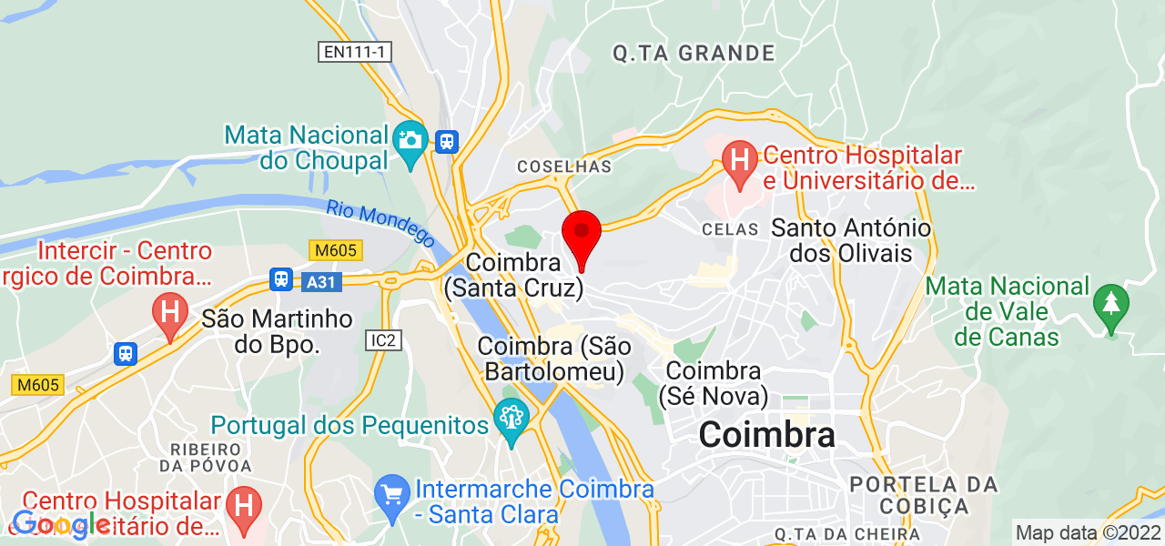 Carolina - Coimbra - Coimbra - Mapa