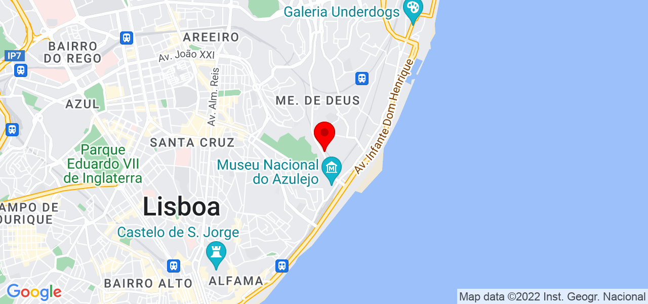 Maria Bragan&ccedil;a - Lisboa - Lisboa - Mapa