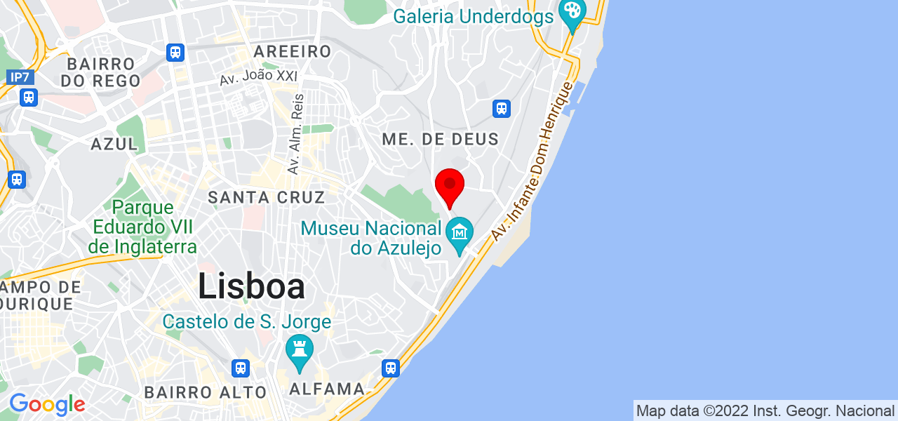 Maria Bragança - Lisboa - Lisboa - Mapa