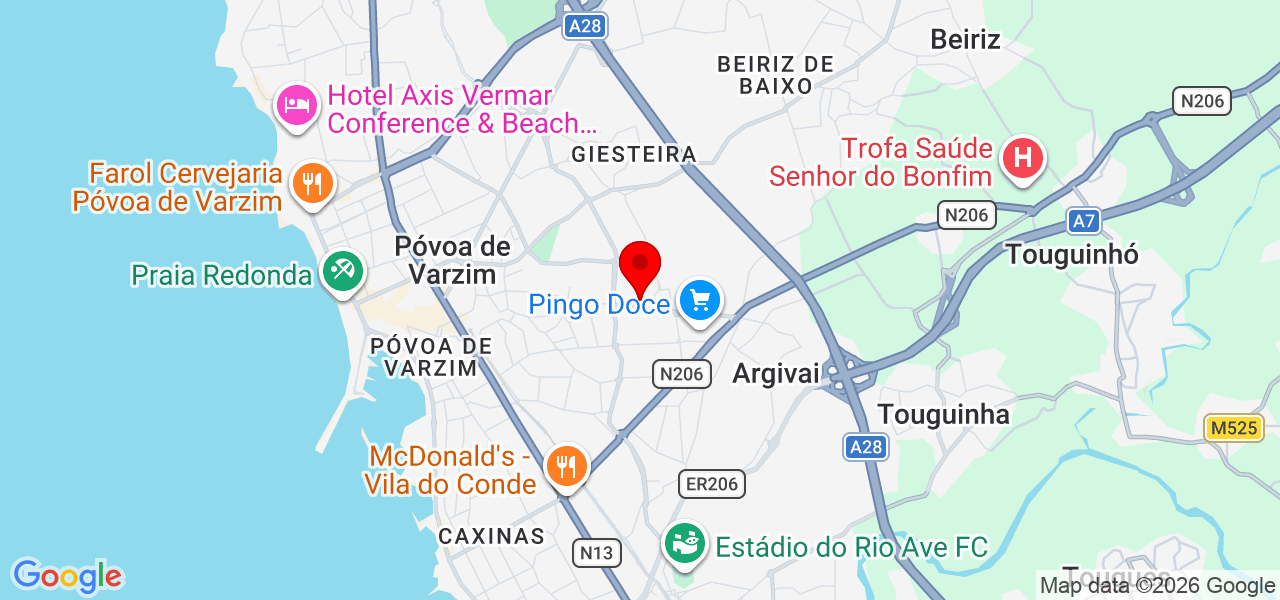 BeatrizMiray - Porto - Póvoa de Varzim - Karte