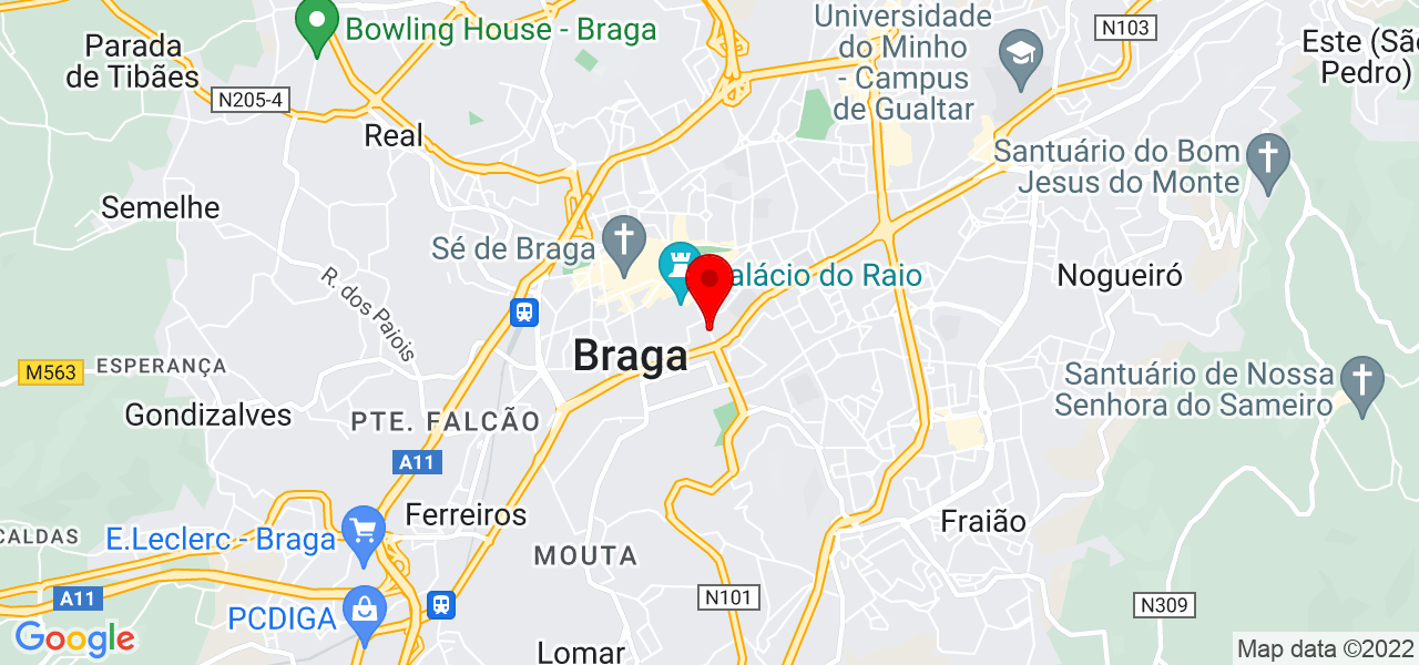 Catarina S. Goncalves (ius-fidem.pt) - Braga - Braga - Mapa