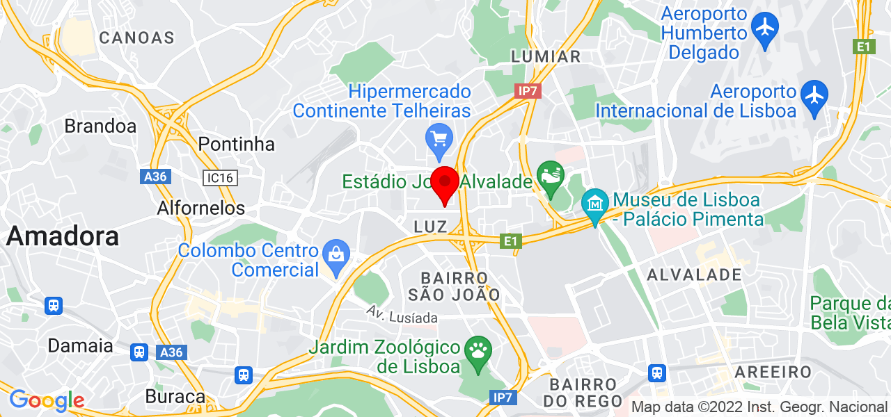 Graziela Teles - Lisboa - Lisboa - Mapa