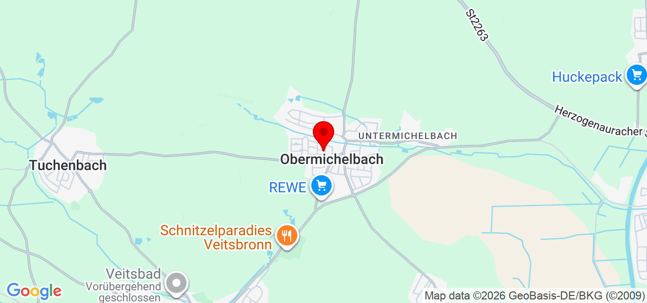 Raphael Sauter - Bayern - Fürth - Map