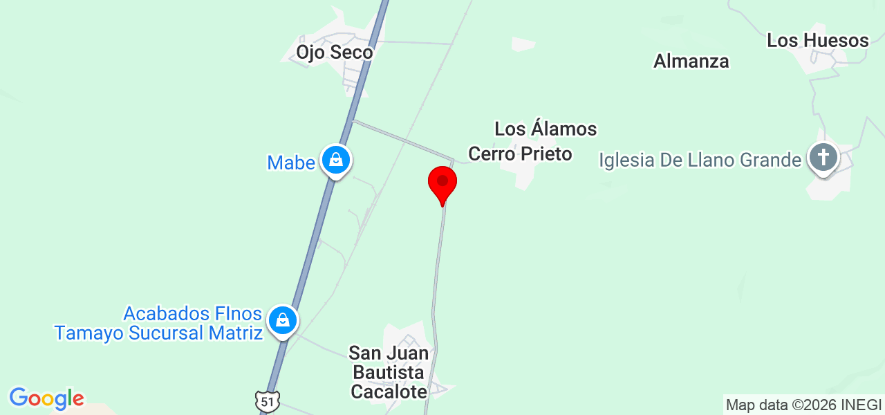Asfaltos GABA - Guanajuato - Celaya - Mapa