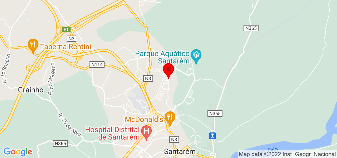 Daniela maria - Santarém - Santarém - Mapa