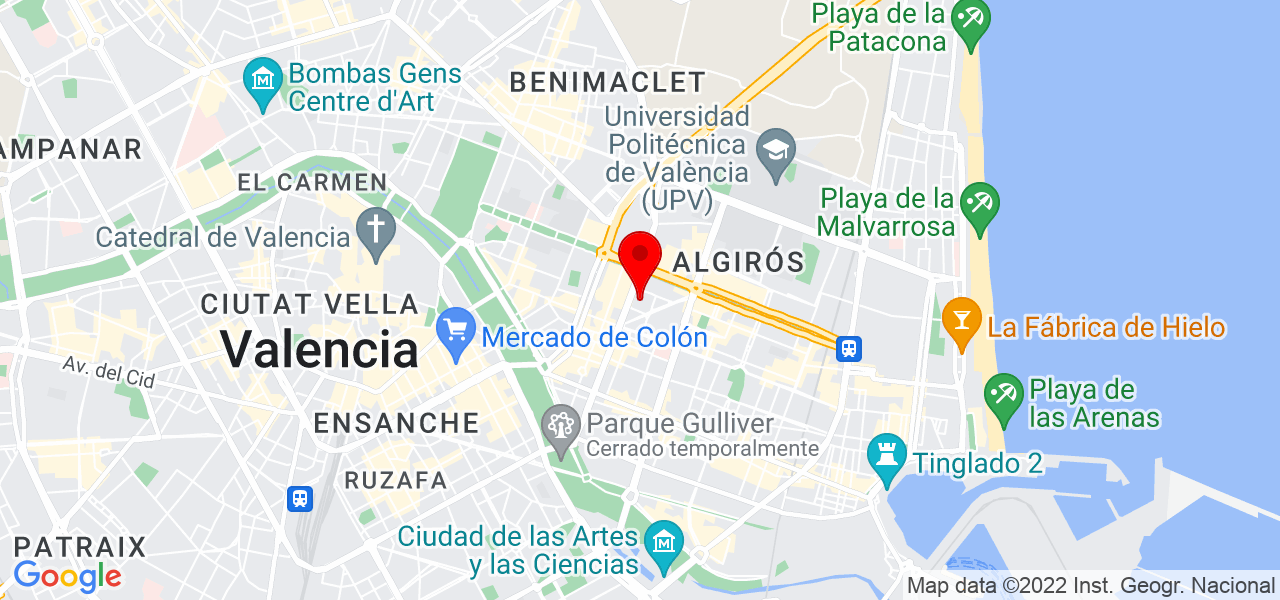 Noudecor Valencia - Comunidad Valenciana - Valencia - Mapa