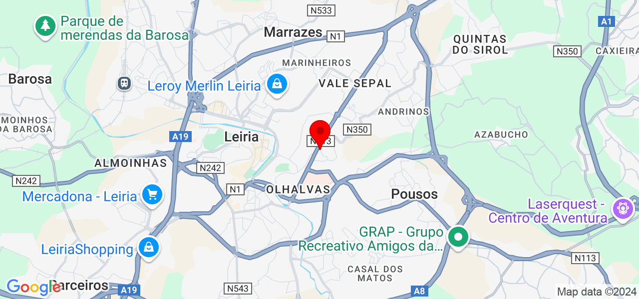 Andreas remodelações - Leiria - Leiria - Map