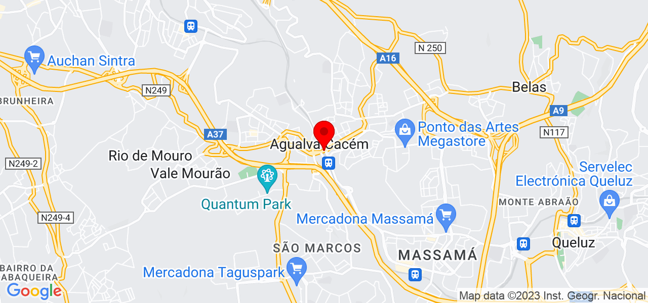 Deolinda Alexandre - Lisboa - Sintra - Mapa