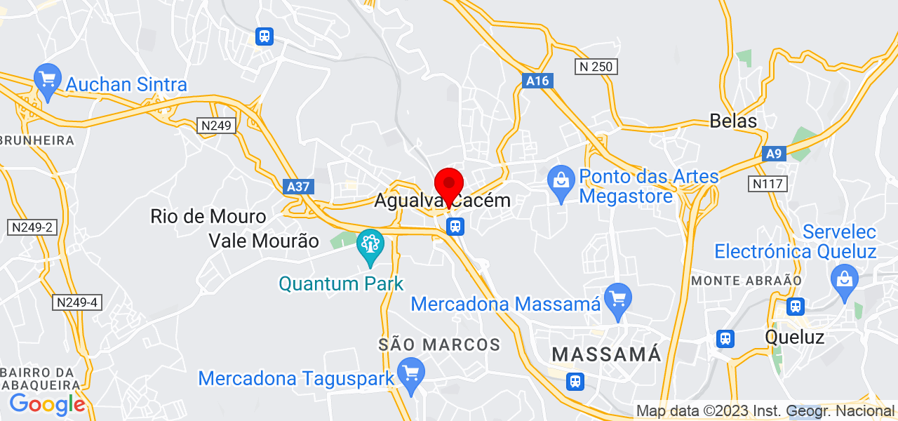 Luísa Campos - Lisboa - Sintra - Mapa
