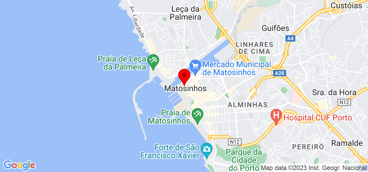 Sonia Sequeira - Porto - Matosinhos - Mapa