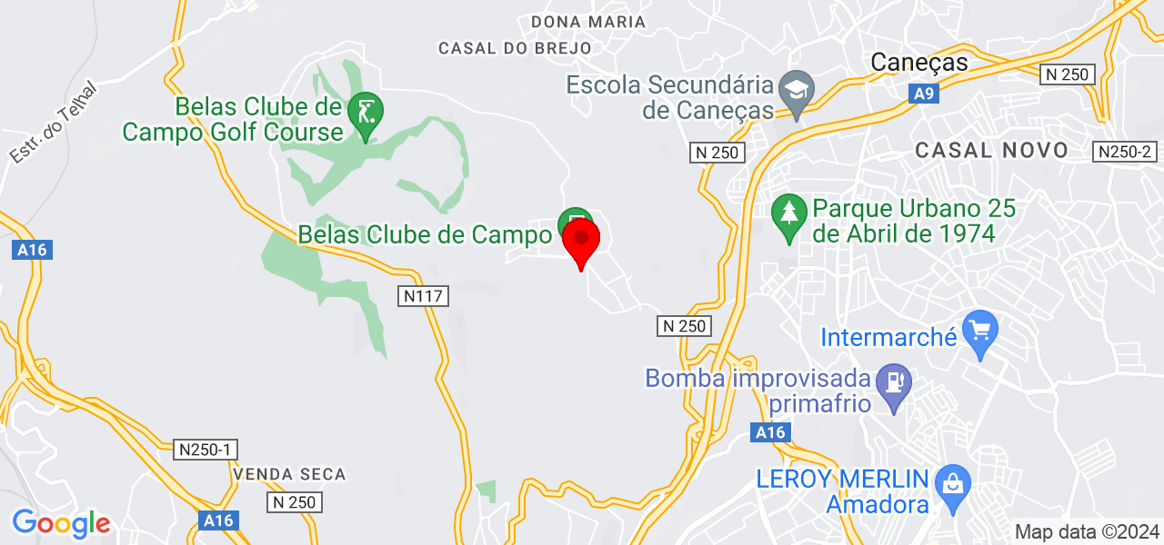 Daniel Fran&ccedil;a - Lisboa - Sintra - Mapa