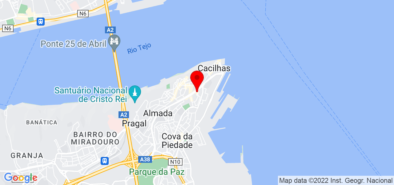 Mary limpeza - Setúbal - Almada - Map