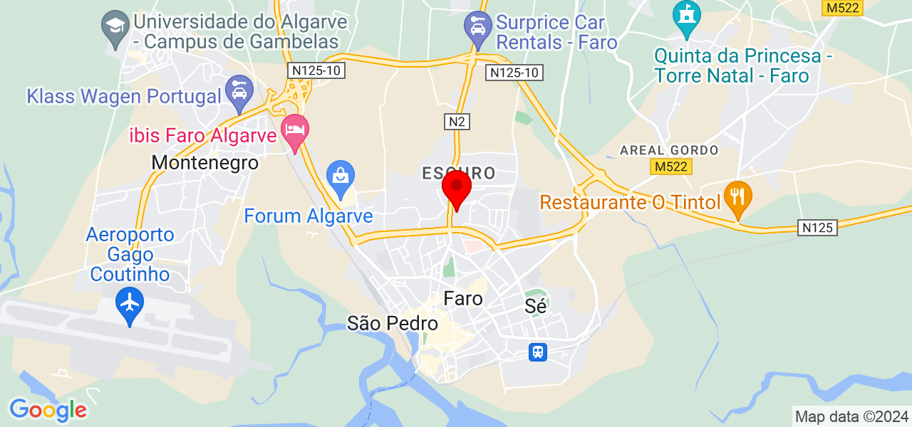 Maely - Faro - Faro - Mapa