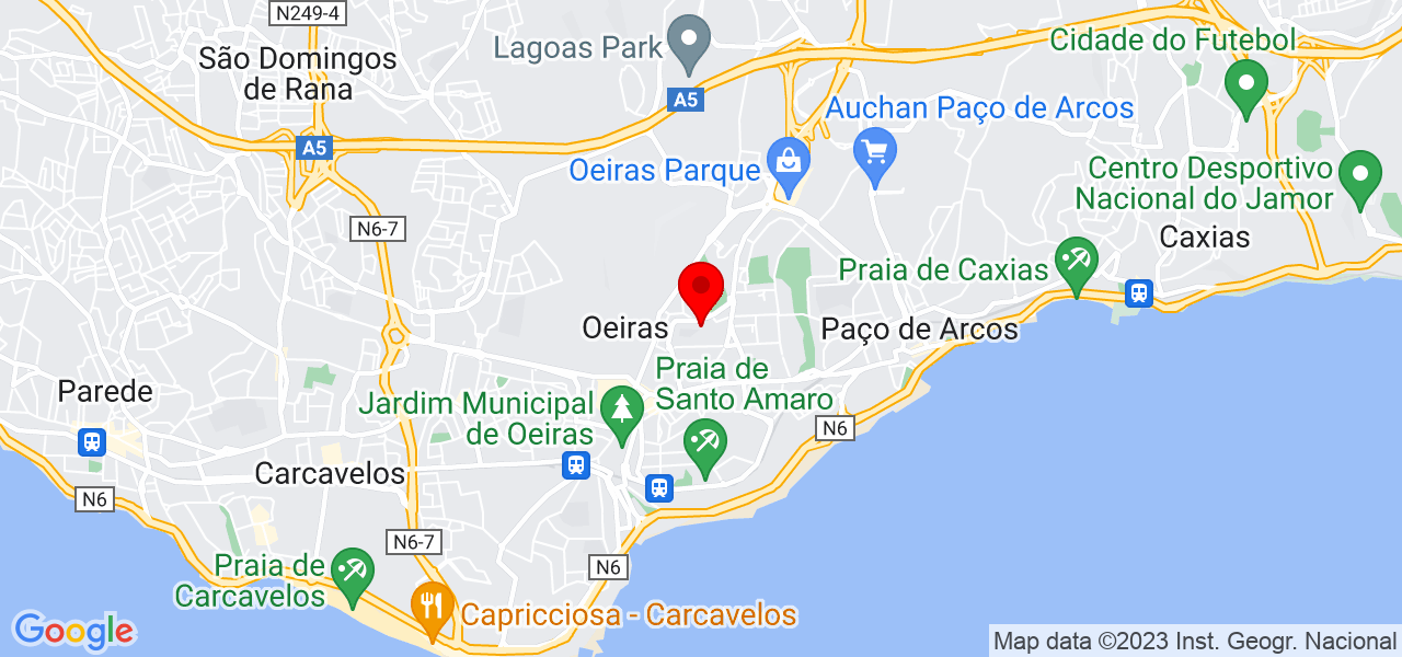 Miguel Pinto - Lisboa - Oeiras - Mapa