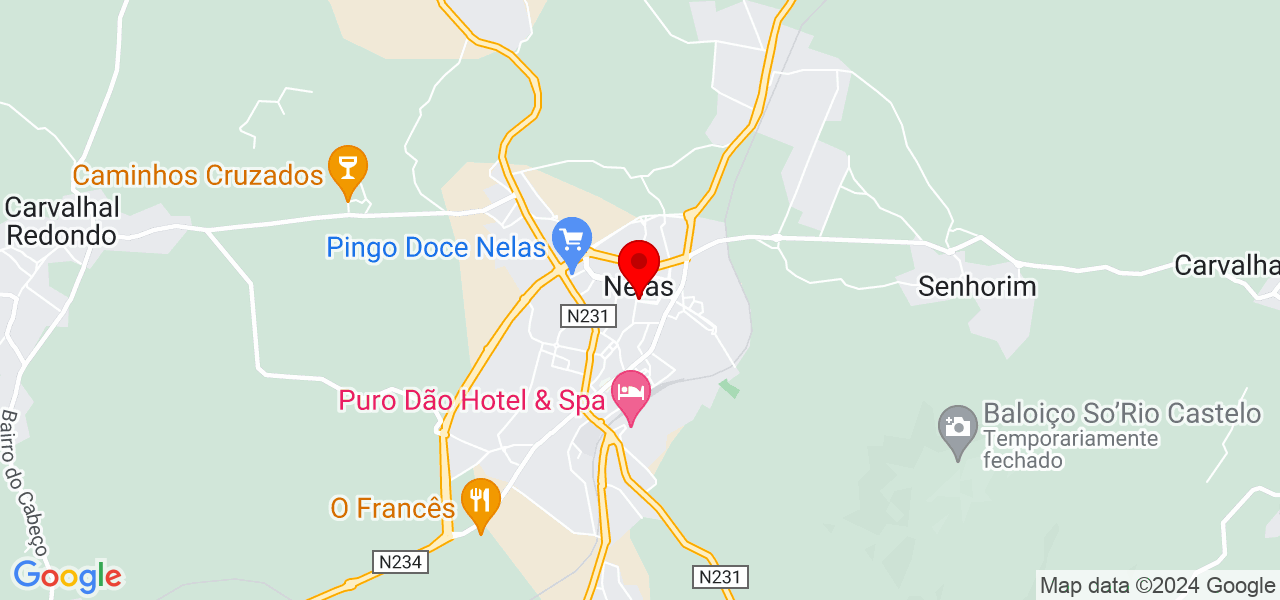 Cleobeauty - Viseu - Nelas - Mapa