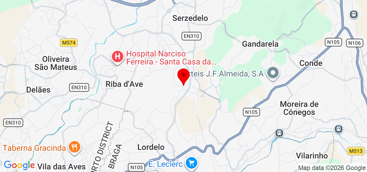 Studio 27 - Beauty Spa - Braga - Guimarães - Karte