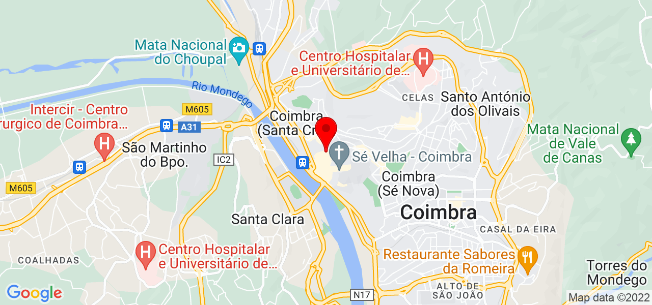 dalia cely - Coimbra - Coimbra - Mapa