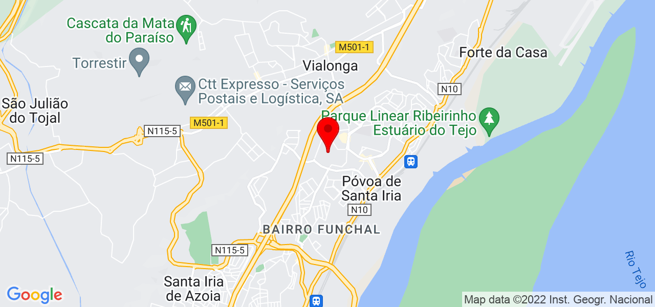 Fernando - Lisboa - Vila Franca de Xira - Mapa