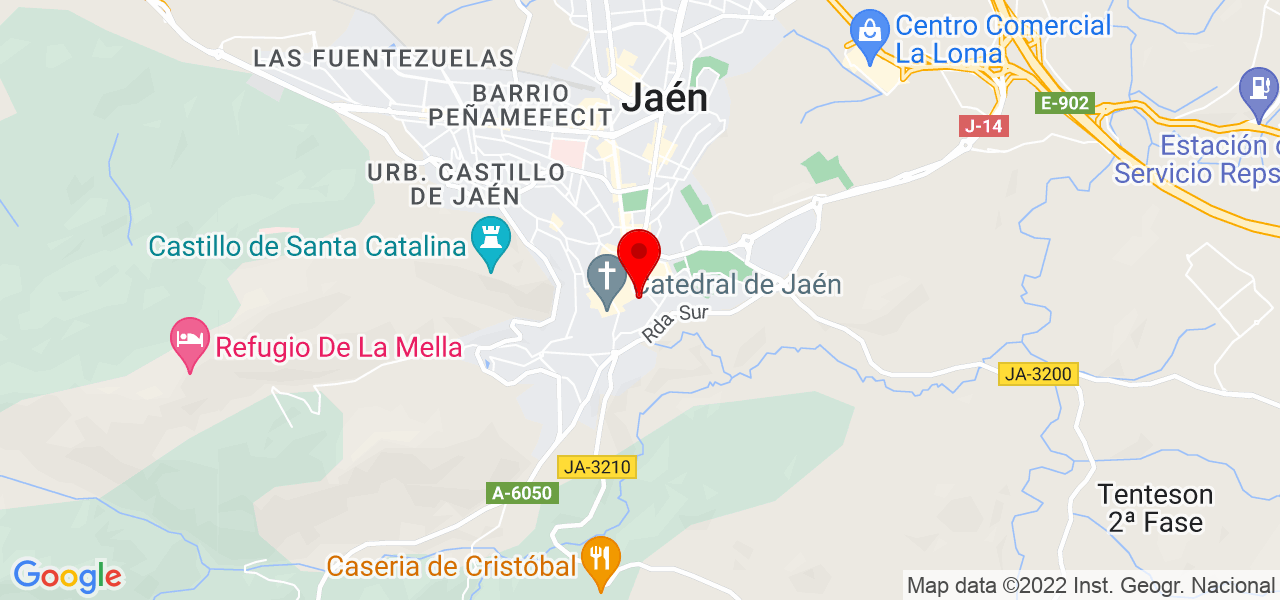 Esteban Barci - Andalucía - Jaén - Mapa